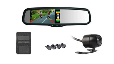 5" espelho de Rearview de alta resolução do sistema 640*480 do sensor do estacionamento do carro do LCD